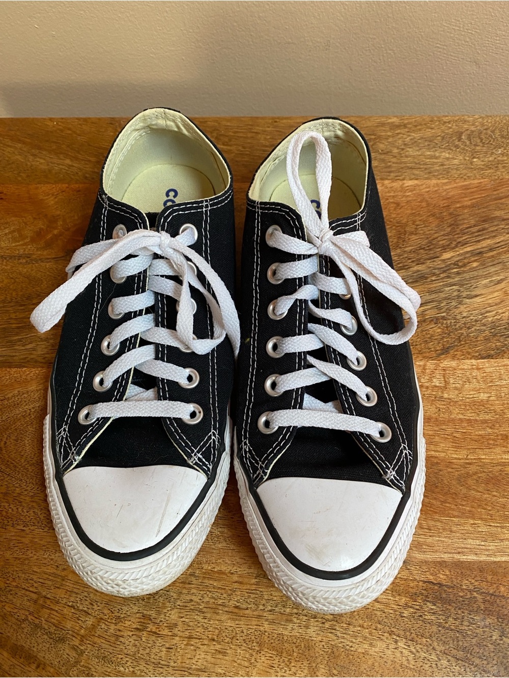 CONVERSE All Stars Chuck Taylor All Star Sneakers Black Low Tops Canvas Classic